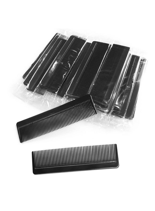 HQSLsund 50 Pack Men Pocket Combs Individually Wrapped Fine Combs In Bulk Individually Wrapped Bulk Combsbulk Pocket Pet Dog Grooming Hair Lice Combs - Image 1