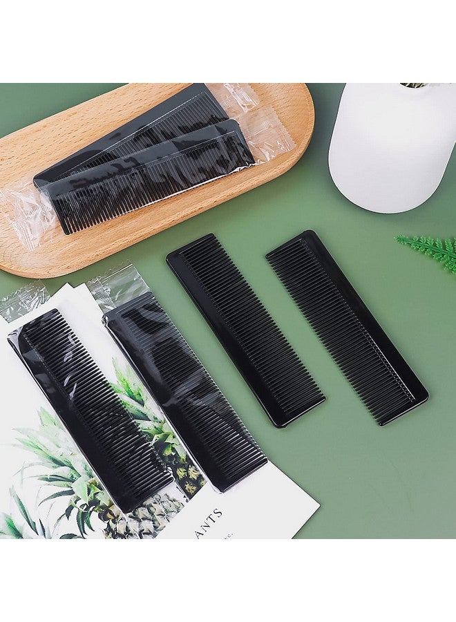 HQSLsund 50 Pack Men Pocket Combs Individually Wrapped Fine Combs In Bulk Individually Wrapped Bulk Combsbulk Pocket Pet Dog Grooming Hair Lice Combs - Image 4