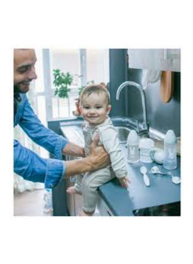 NIBEMINENT Whiskers Silicone Baby Feeding Bottle 150 Ml - Image 4