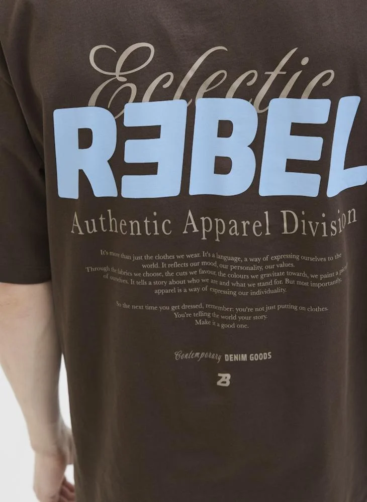 JJ Rebel Bjim  Short Sleeve Crew Neck T-Shirt