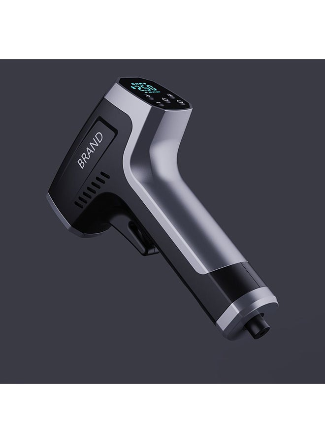 Milano Blair Inflation Pump – Portable High-Pressure Air Pump for Bicycle, Sports Ball, Inflatables, Car Tires & Home Use with Easy Hand Operation & Compact Design - Black - Image 2