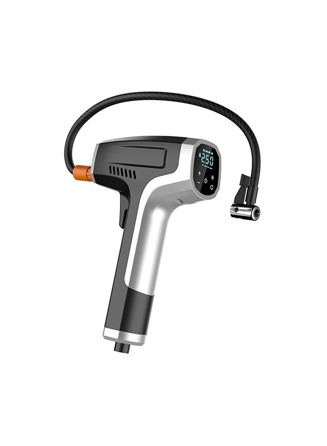 Milano Blair Inflation Pump – Portable High-Pressure Air Pump for Bicycle, Sports Ball, Inflatables, Car Tires & Home Use with Easy Hand Operation & Compact Design - Black - Image 5