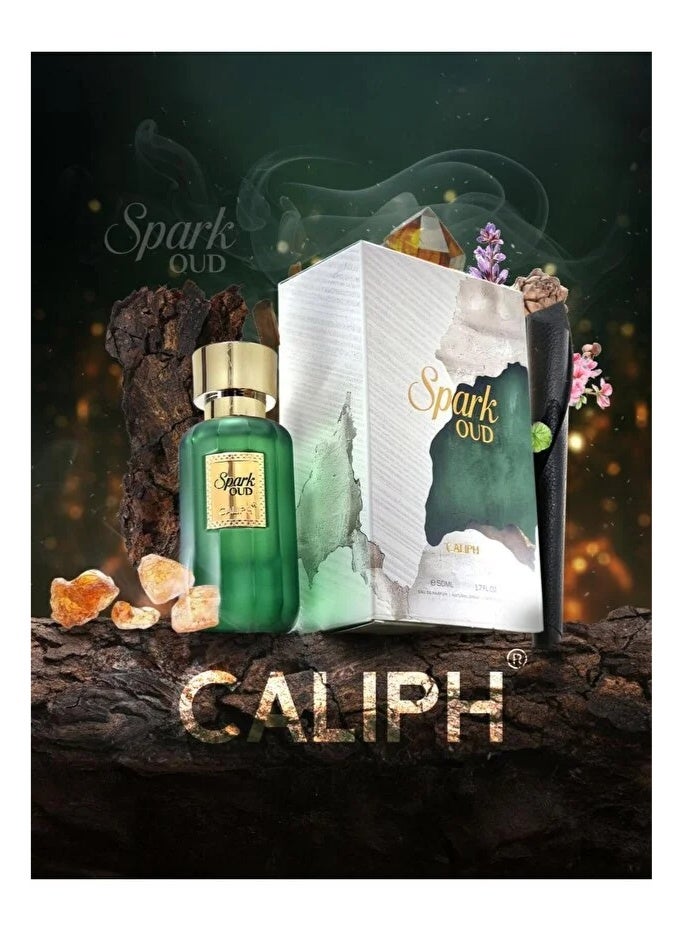 عطر كاليف سبارك عود للجنسين، ماء عطر 50 مل