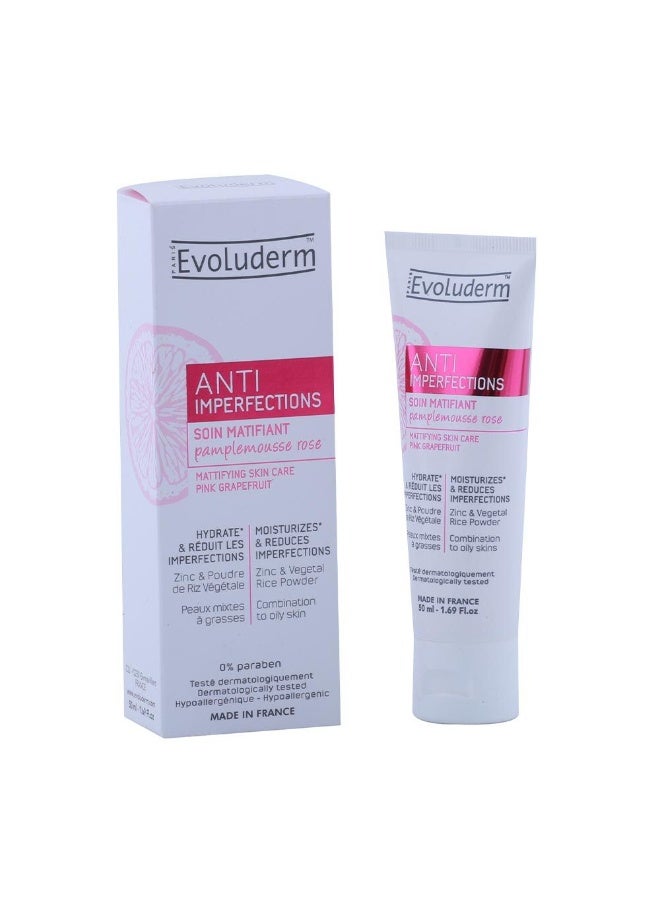 Evoluderm Anti Imperfection Mattifying Skin Care 50 ML - Image 3