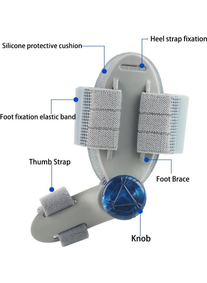 Bunion Corrector for Women Men Big Toe Adjustable Knob Bunion Corrector for Bunion Relief Bunion Fix with Bunion Silicone Pad Suitable for Left and Right Feet - Image 4