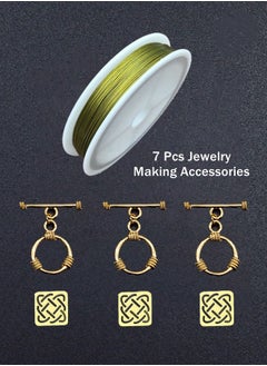 WooFree 7 Pcs DIY Jewelry Making Accessories Set  - Image 1