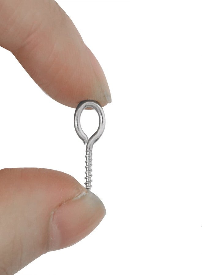 LUORNG Eye Hook Screw LUORNG 100PCS 1.4x7x15mm Stainless Steel Eye Screws, Heavy Duty Screw, Eye Bolts - Image 4