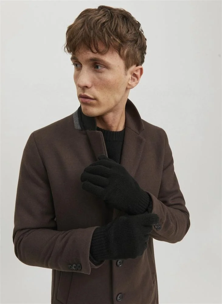 جاك اند جونز Jacbarry Knitted Gloves