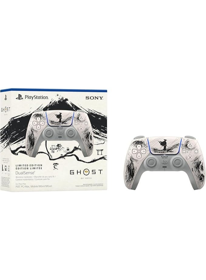 Sony PlayStation DualSense Wireless Controller - Ghost of Yotei Black Limited Edition - Image 3
