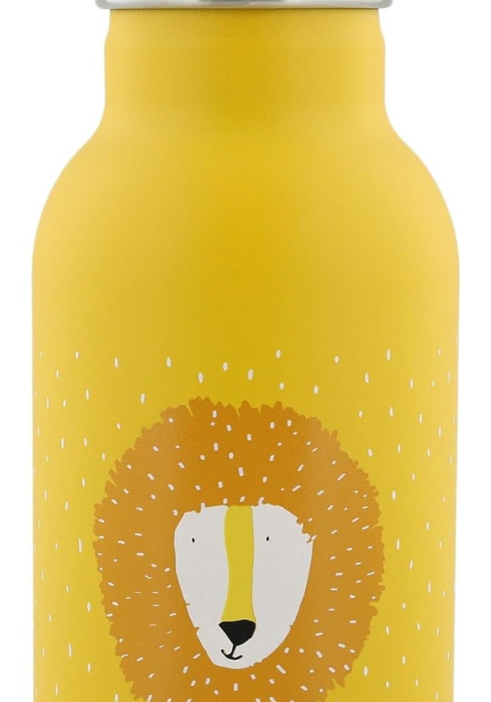 Trixie Insulated Drinking Bottle - Mr. Lion - 350ml Stainless Steel Water Bottle for Kids - Yellow - Image 2