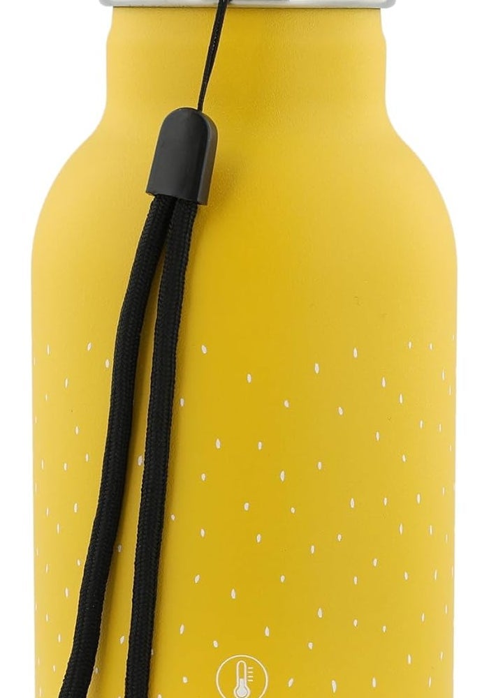 Trixie Insulated Drinking Bottle - Mr. Lion - 350ml Stainless Steel Water Bottle for Kids - Yellow - Image 4