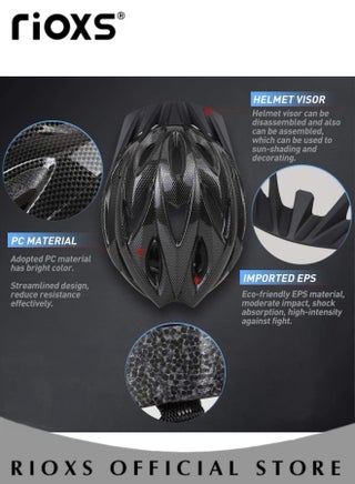 7 Piece Universal Protective Gear Set for Adult Comfort Scooter Cycling Bike Helmet Knee and Elbow Pads Set Outdoor Sports Protective Gear Set - view 2