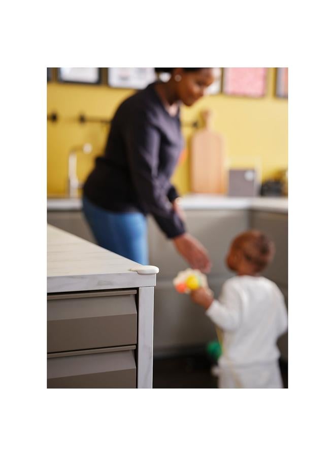 زبون مصد زاوية، أبيض - Image 2