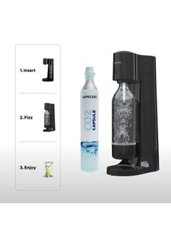 LePRESSO 0.6L CO2 Capsule / Turns Water into Sparking Water in Seconds / Easy Install & Usage / Safe & Without Gas Leakage / Automatic Deflation at High Pressure- Silver  - Image 4