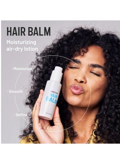 Hairstory Hairstory Hair Balm, Moisturizing Air Dry Lotion, Leave In Conditioner Cream for All Hair Types, Adds Softness & Shine, Smooths Frizz, Defines Waves & Curls, 4oz  - Image 4
