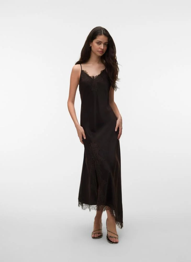 Vero Moda  Charm Singlet Lace Midi Dress for Women | Best Price UAE