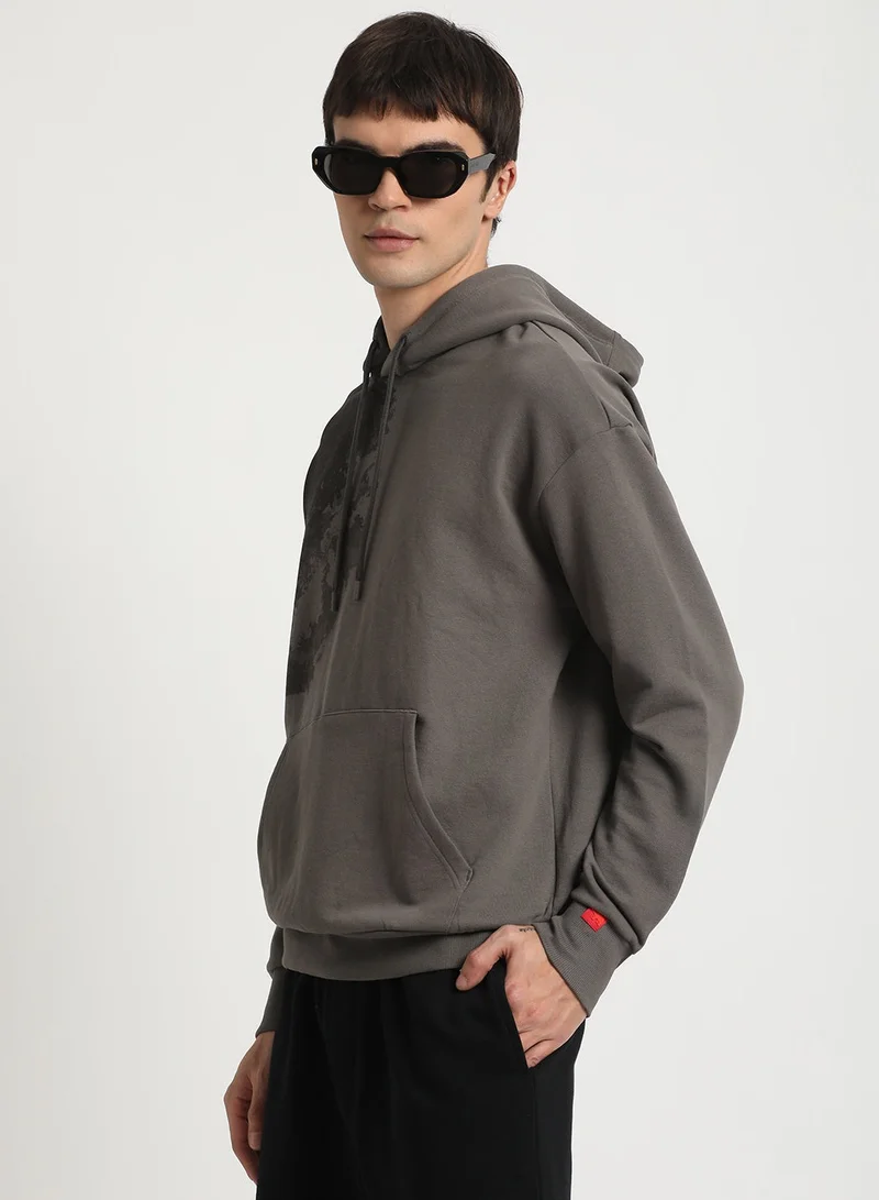 THE BEAR HOUSE Men's Hoodie Casual Pullover Sweatshirt with Kangaroo Pocket and Adjustable Hood Soft Warm and Stylish for Winter Travel and Everyday Wear