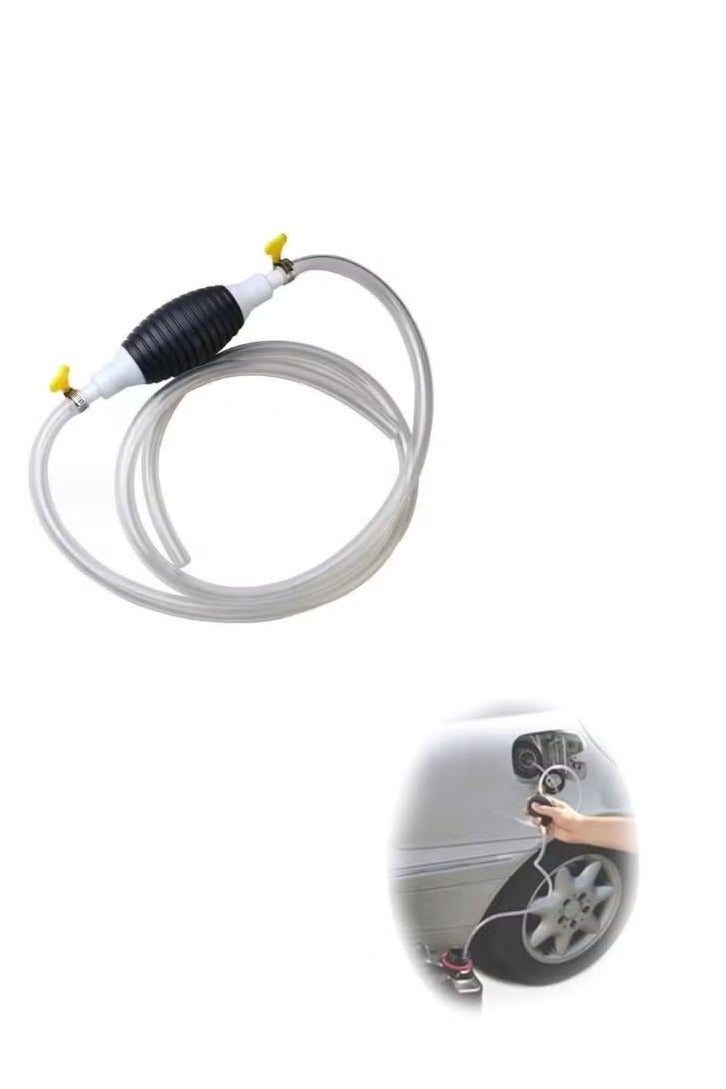 Manual Fluid Transfer Pump for Oil, Gasoline & Water – 1.5m Siphon Hose – Multi-Purpose Hand Pump for Cars & Home Use - Image 3