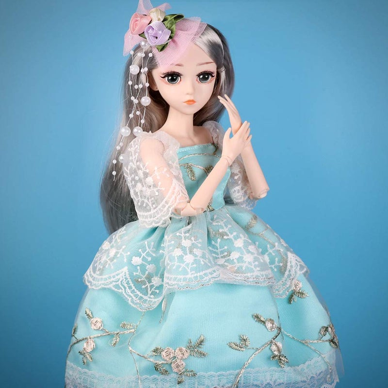 UCanaan BJD Dolls 14 SD Smart Doll 18 Inch 18 Ball Jointed Doll DIY Toys with Full Set Clothes Shoes Wig Makeup Best Gitfs for Girls Christmas Birthday - Image 2