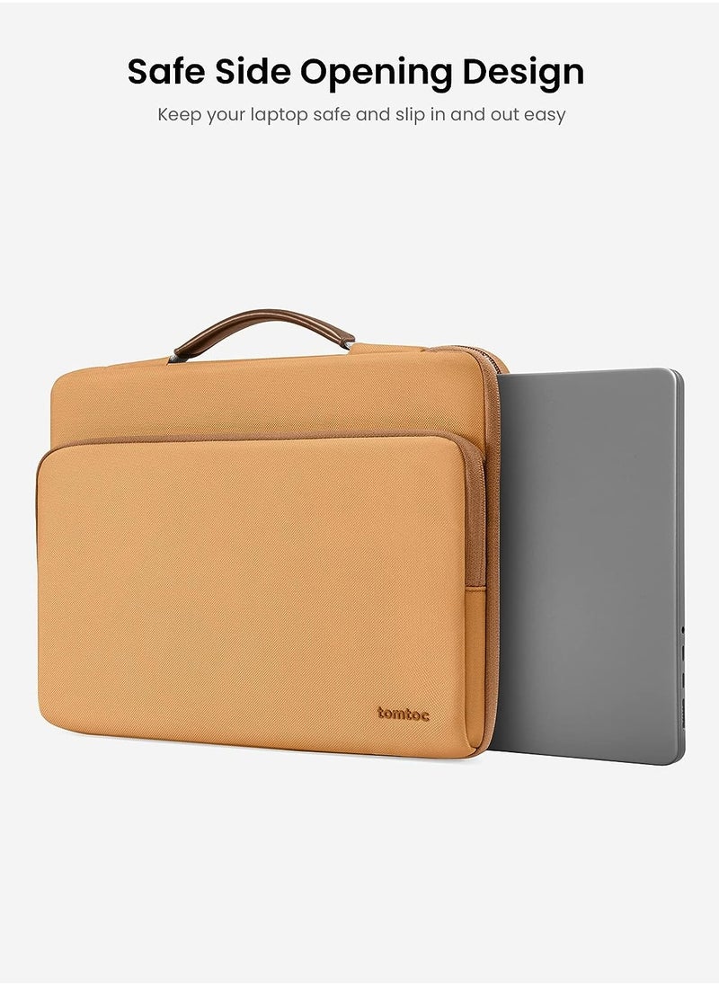 Tomtoc - Defender-A14 360 Protective Laptop Carrying Case for 14-inch MacBook Pro M3 A2992 A2918 M2/M1 Pro/Max A2779 A2442 2023-2021, 12.9-inch iPad Pro 3rd-6th Gen, Water-Resistant MacBook Bag  Eco-Friendly Sleeve - Image 1