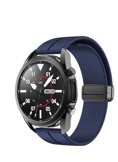 Generic 20mm Silicone Strap With Magnetic Folding Buckle  For Xiaomi Amazfit GTS2 / GTS  /GTS 2e /GTS 2 Mini Blue  - Image 4