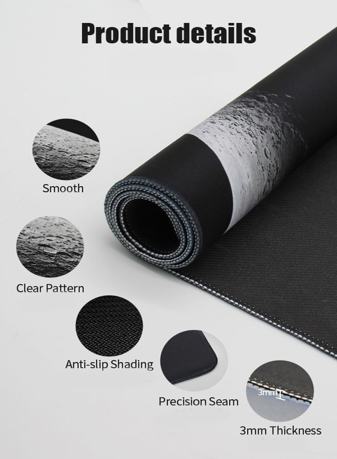 Sumkyle Large Mouse Pad Extended Gaming Non-Slip Rubber Base Office Desk Keyboard Mouse Pads - Image 3