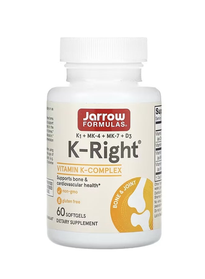 جارو فورملاز K-Right 60 كبسولة هلامية