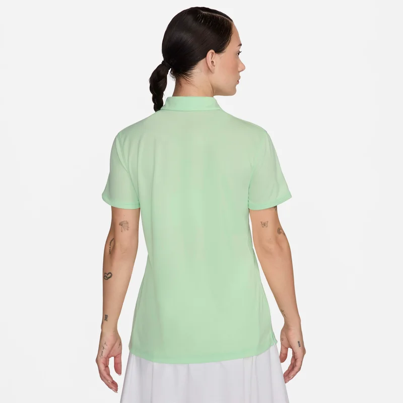 Nike Green Women's Dri-FIT Victory Golf Polo Shirt for Women | Best Price UAE