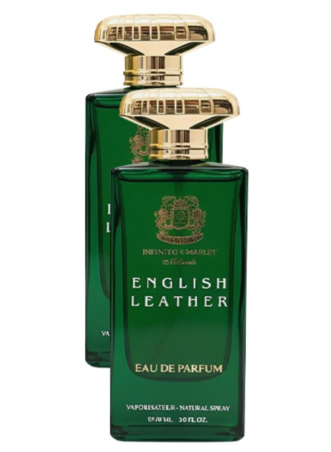 انفينيتو 2 قطع عطر إنجلش ليذر للجنسين 90 مل - Image 1