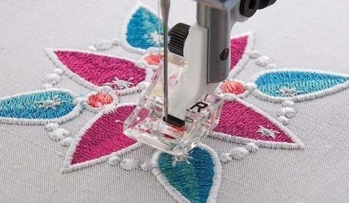 NGOSEW Embroidery Foot R 412849801 Fits Viking Group 1 and 7 Designer Sapphire