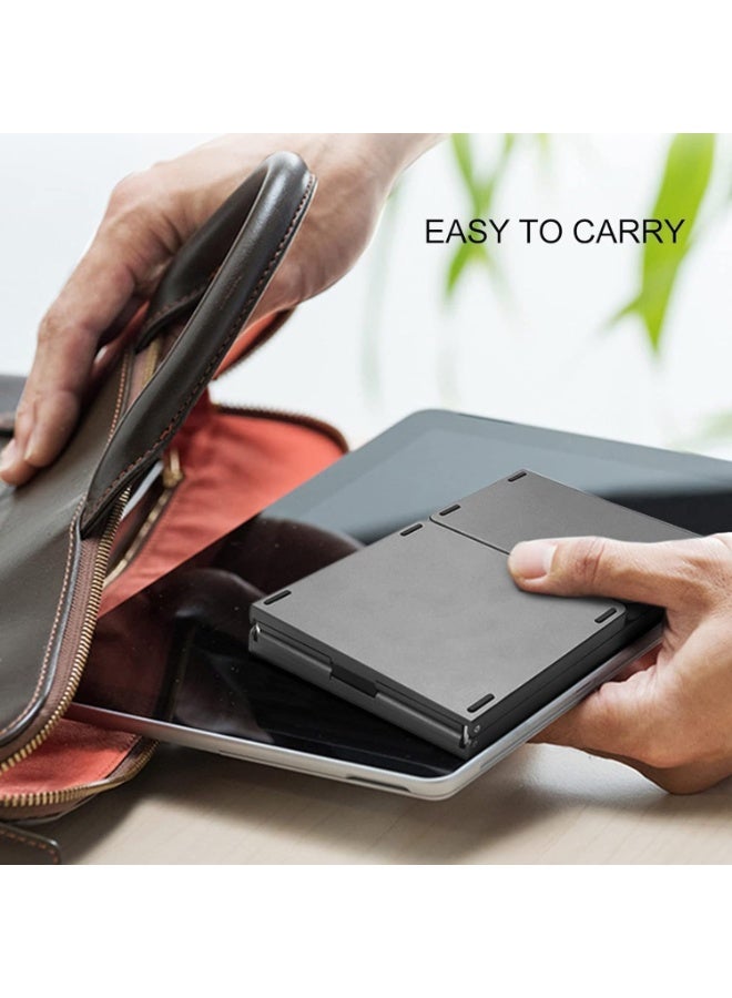 Sparklepals Mini Foldable Keyboard With Touchpad Compatible with Bluetooth 3.0 Wireless Foldable Keyboard For All Devices - Image 4