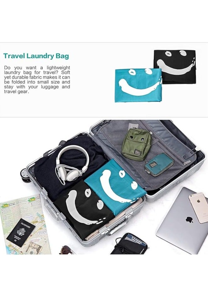 أنمي السفر أكياس الغسيل ، آلة قابل للغسل أكياس الغسيل ، كبيرة بما يكفي لعقد 4 الأحمال من الغسيل (2 حزمة) - Image 3