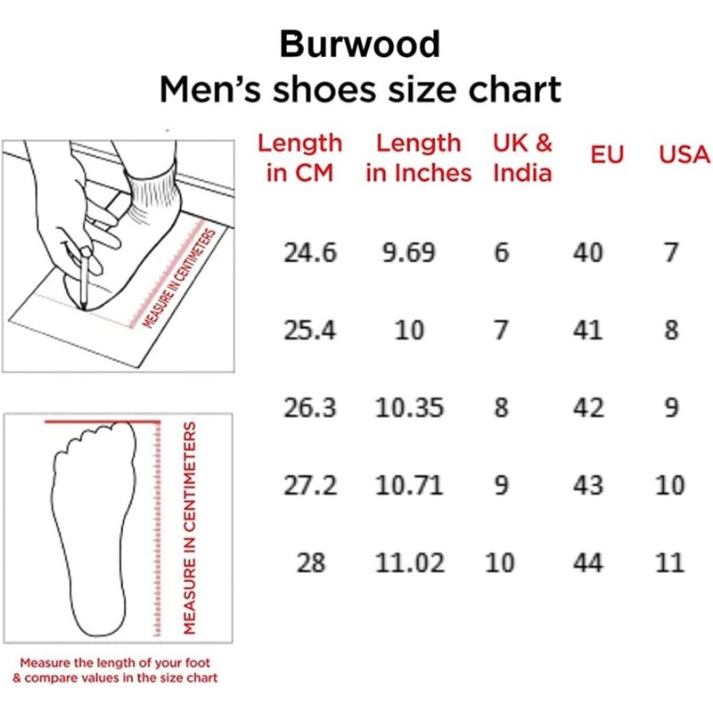 Men BWD 240 Leather Formal Shoes for office wear, genuine leather, black, slip-resistant sole and cushioned insole - Image 3