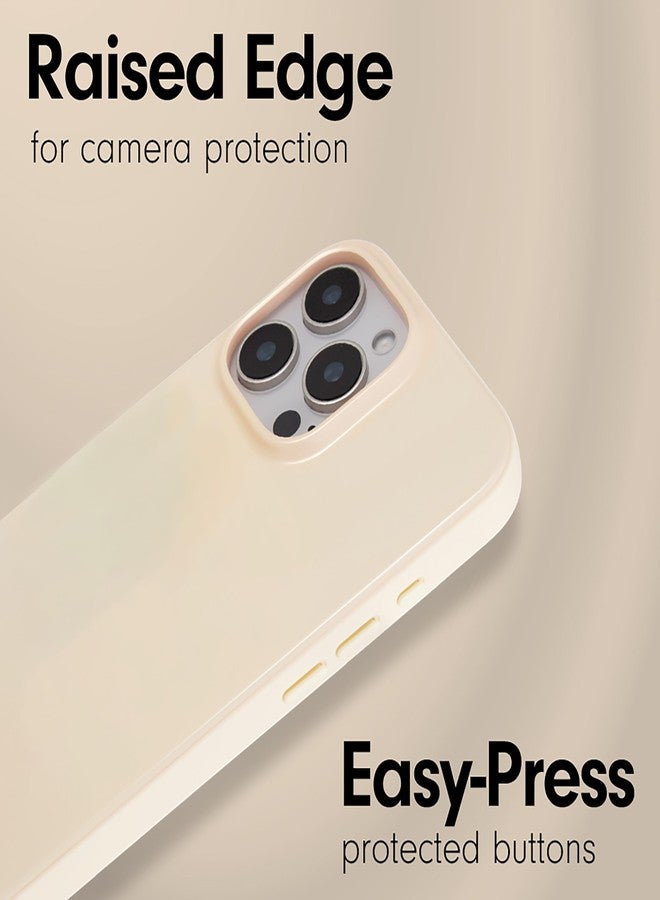 سونيكس جراب سونيكس لهاتف آيفون 16 برو ماكس | متوافق مع ماج سيف | مُختبر ضد السقوط من ارتفاع 10 أقدام | لون الكتان اللامع - Image 5