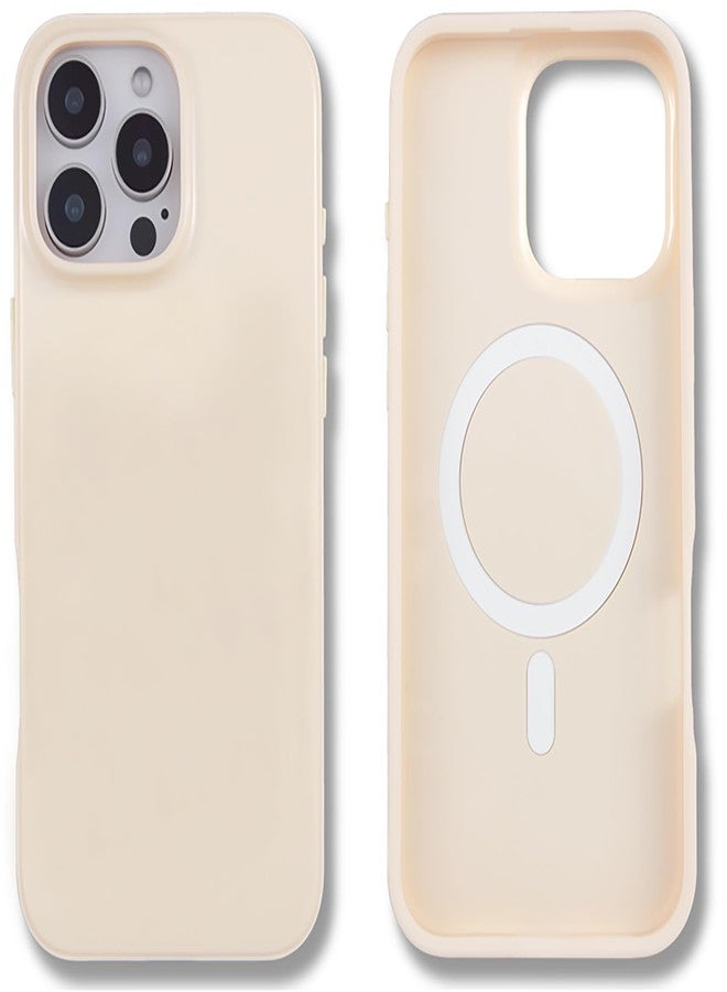 سونيكس جراب سونيكس لهاتف آيفون 16 برو ماكس | متوافق مع ماج سيف | مُختبر ضد السقوط من ارتفاع 10 أقدام | لون الكتان اللامع - Image 1