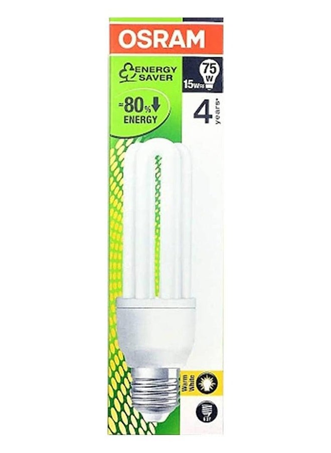 Osram OsRAM Energy Saver T3| Clfi, Stick Shape, Energy Saver(15W) Screw Base E27, Warm White  - Image 2