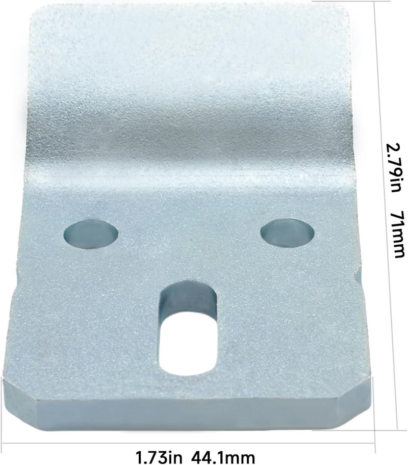 MUGLFPT (2-Pack) 1224196 Parts Hook Kit Suitable for Kohler Brand Wall-Mounted Sinks, Urinals, Basins, etc. - Wall-Mounted Sink Hook Bracket, Wall-Mounted Pedestal Sink Bracket - Image 2