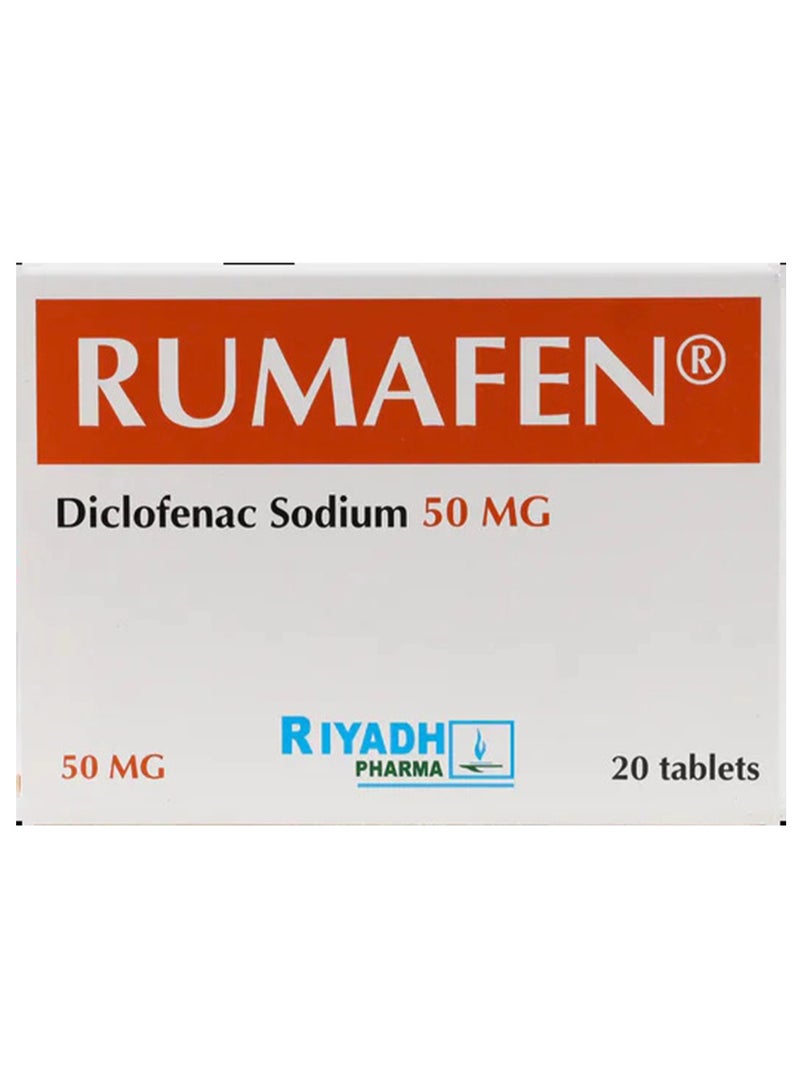 RIYADH PHARMA Rumafen 50Mg 20Tab - Image 2