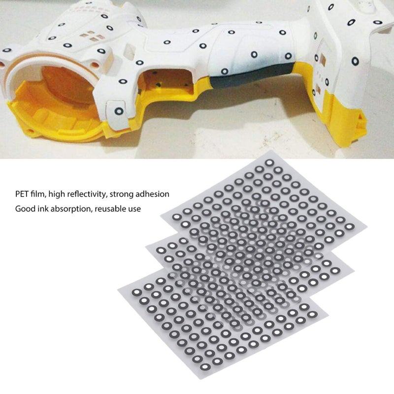 Hapivida 6.0mm 3D Scanning Reflective Points Markers 3 Sheets Diffuse Tracking Dots - Image 5