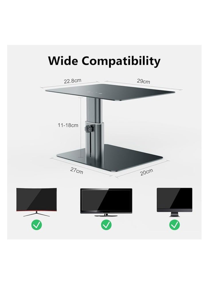 Nillkin Height Adjustable Monitor Stand – Ergonomic Desktop Riser for PC, Laptop & Screen, Sturdy & Durable with Ventilated Design for Better Airflow, Ideal for Home & Office Setup - Image 3