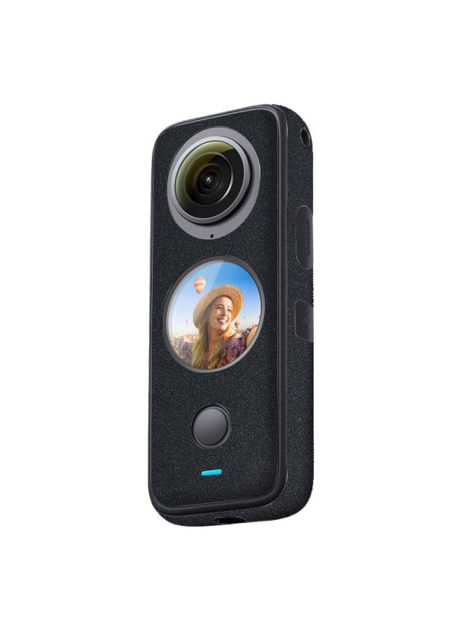 Walking Donkey Suitable For Shadow Stone 360X2 Sports Camera Color Skin All-inclusive Cartoon Protective Film-Color:Bear Color - Image 3