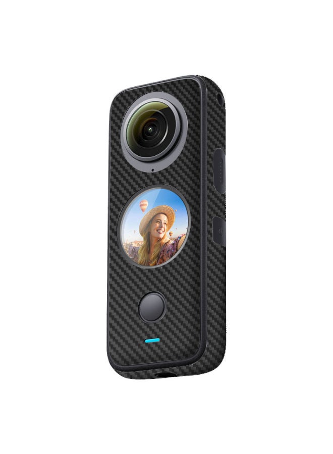 Walking Donkey Suitable For Shadow Stone 360X2 Sports Camera Color Skin All-inclusive Cartoon Protective Film-Color:Bear Color - Image 2