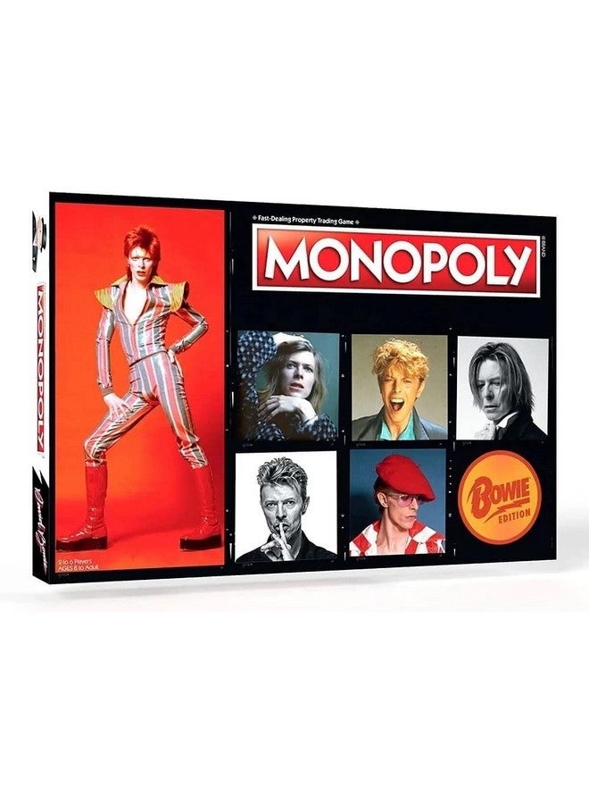 USAopoly Monopoly: David Bowie ; Collector’S Edition Celebrating The Music Of David Bowie ; Collectible Classic Monopoly Game Featuring Custom Game Board & Artwork ; Officiallylicensed David Bowie Merchandise - Image 5