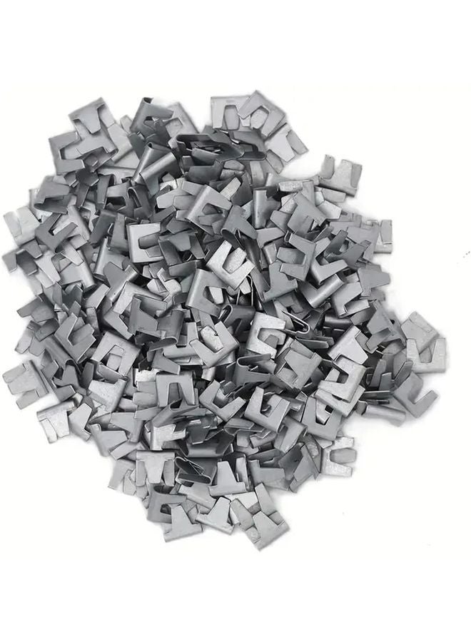 150 قطعة من مشابك أقفاص الحيوانات الأليفة المصنوعة من الفولاذ المقاوم للصدأ، موصلات أسلاك على شكل حرف L لأقفاص الطيور والأرانب والدجاج - Image 1