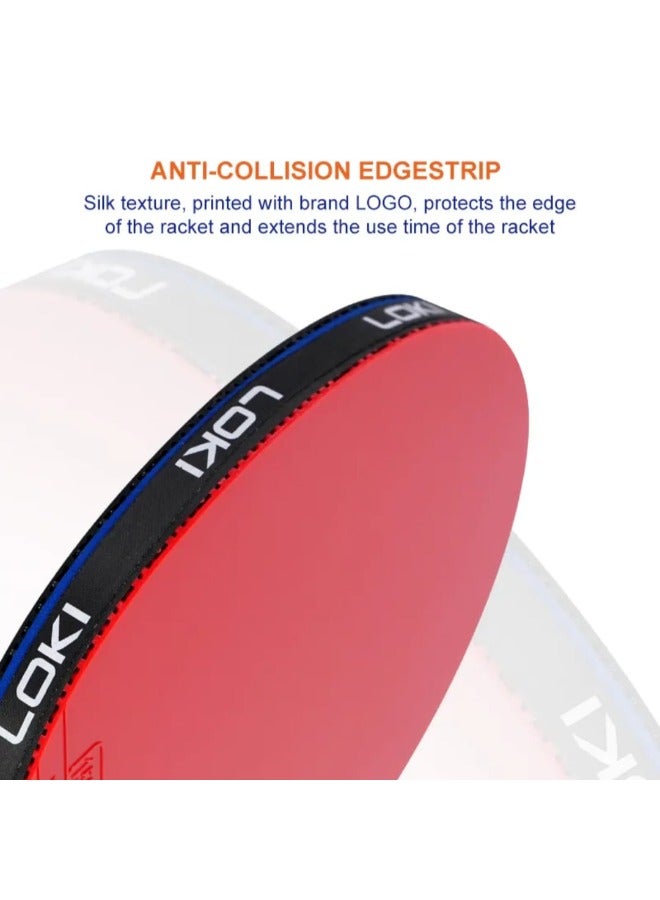 Loki Table Tennis Racket - Carbon - 6 Stars - Professional Ping Pong Racket - Image 2