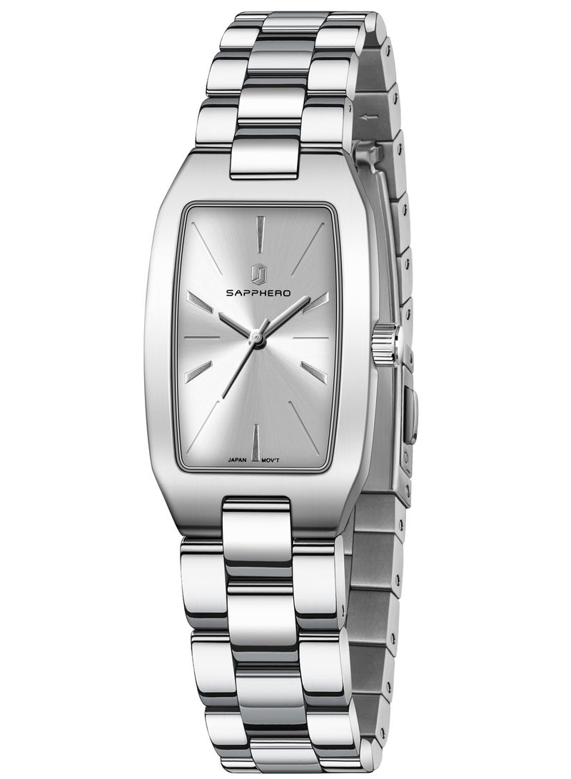 SAPPHERO Watches for Women Luxury Ladies Watches Women's Bracelet Watch Small Stainless Steel Analog 3ATM Waterproof Wrist Watch for Women - Image 1