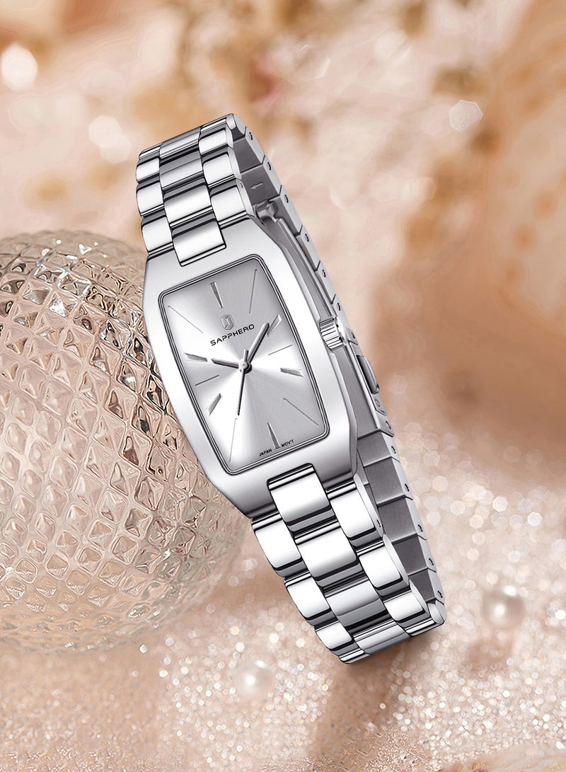 SAPPHERO Watches for Women Luxury Ladies Watches Women's Bracelet Watch Small Stainless Steel Analog 3ATM Waterproof Wrist Watch for Women - Image 4