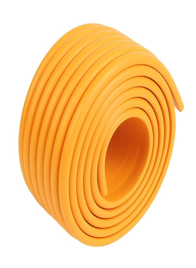 OLWICK شريط حماية الأطفال من OLWICK® - قطعة واحدة، شريط حماية حواف الأثاث سميك للغاية | وسادة إسفنجية عالية الكثافة | واقي زوايا الأطفال لسلامتهم | واقي بطول 6.5 قدم للطاولة والجدار (برتقالي) - Image 1