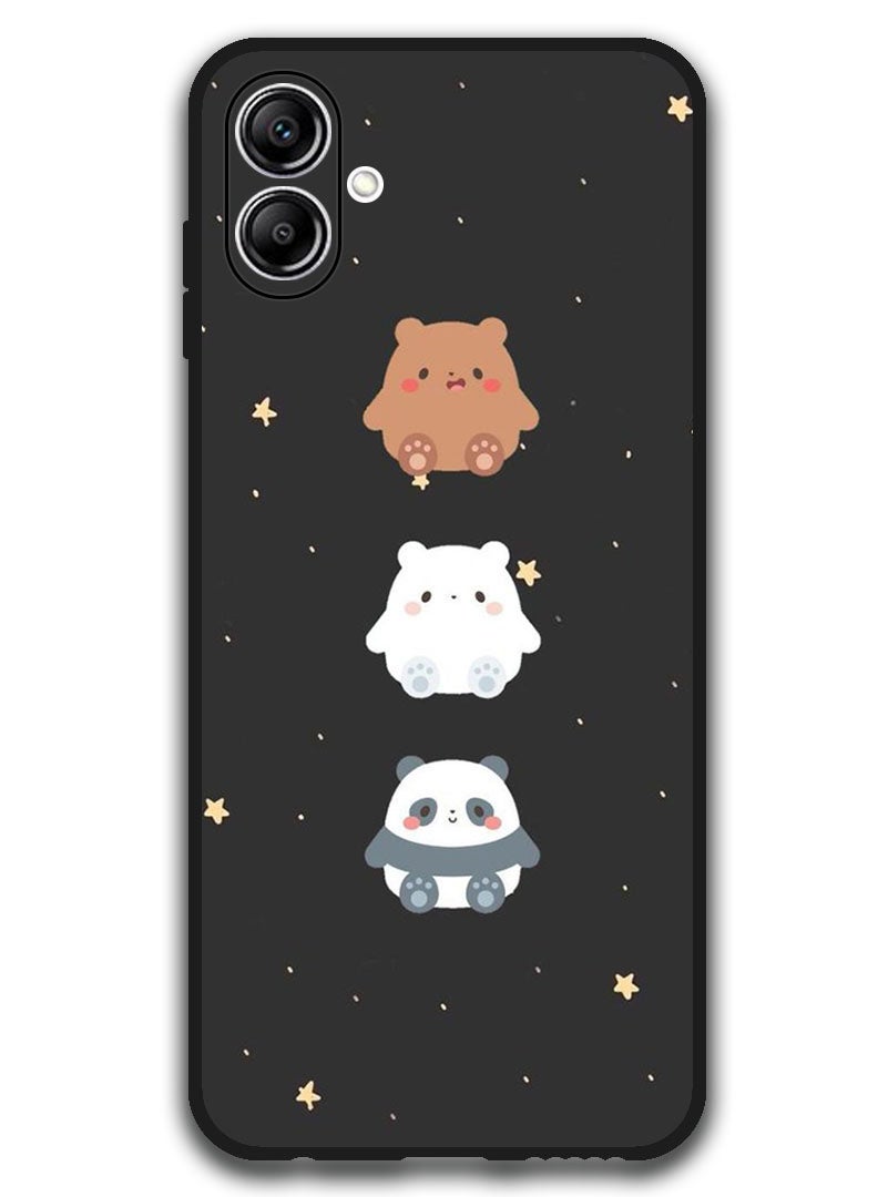 Theodor Protective Case Anti Scratch Shock Proof Bumper Cover For Samsung Galaxy A06 Pandas - Image 1