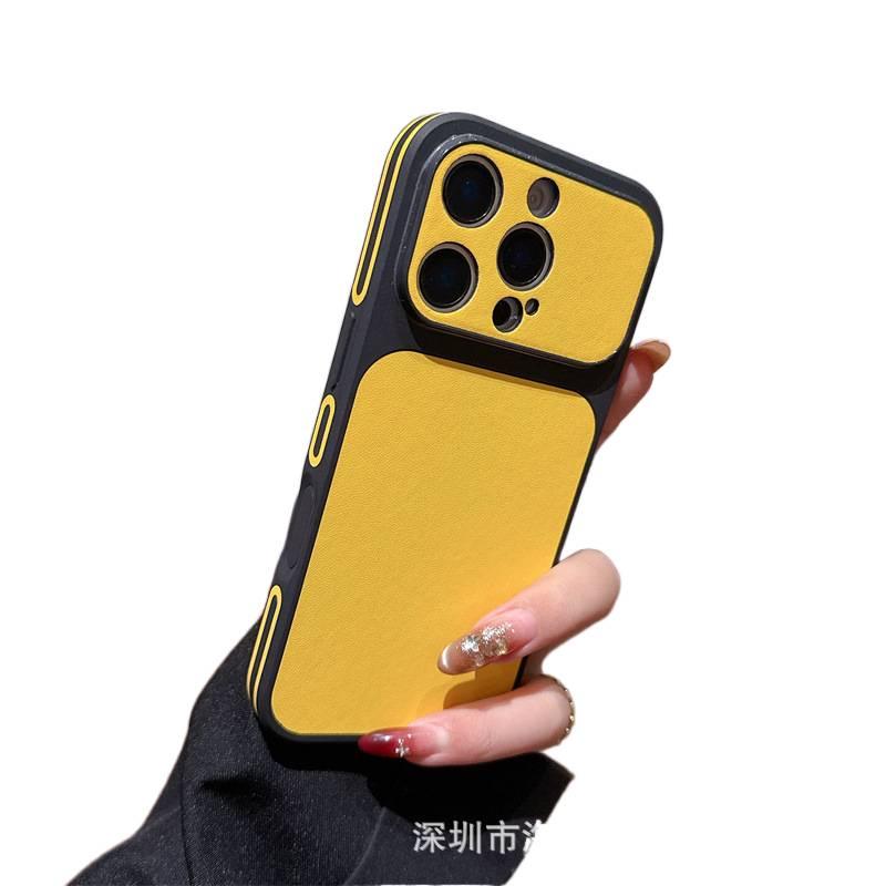 Protective Case | Yellow | Acrylic | Drop Protection | Full Coverage | Shockproof Cover for iPhone 16 / 16 Plus / 16 Pro / 16 Pro Max - Image 1